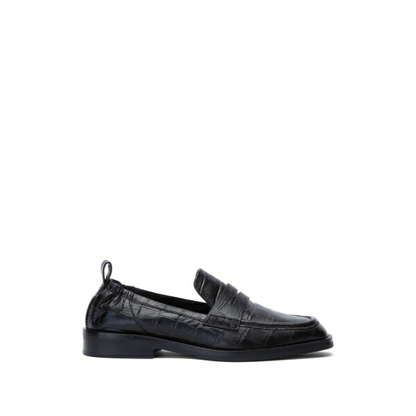 スリーワンフィリップリム レディース スリッポン・ローファー シューズ Alexa textured loafers Black