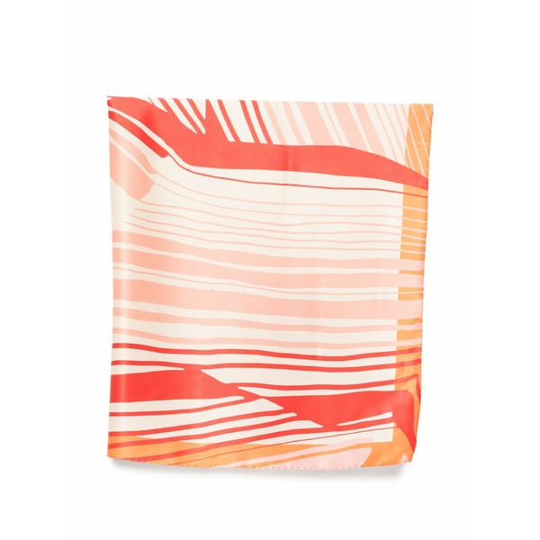 ラケル?ジニス レディース えり巻き・袈裟・えり巻き 付属品 Abstract-print silk scarf Neutrals