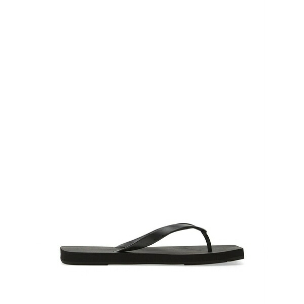 ヘリオットエミル メンズ サンダル シューズ Logo-engraved flip-flops Black