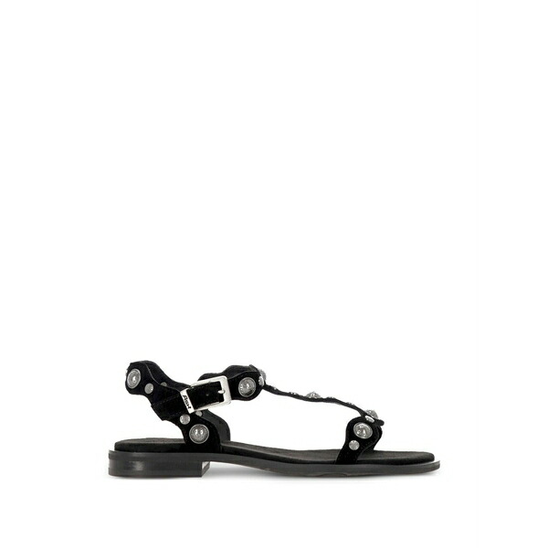 アッシュ レディース サンダル シューズ Phanny studded sandals Black|asty