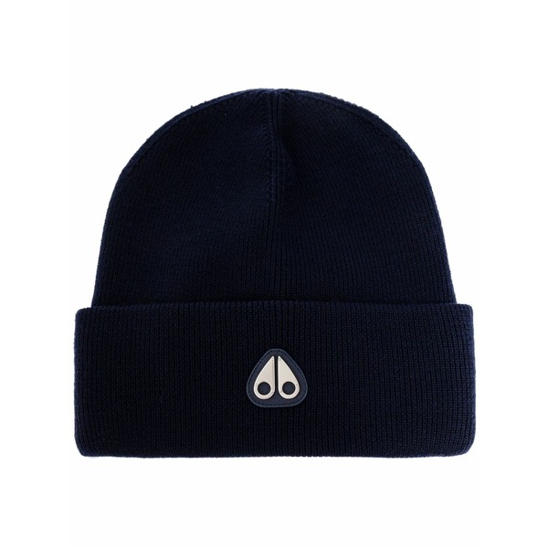 ムースナックルズ メンズ かぶり笠 付属品 Wool beanie Blue