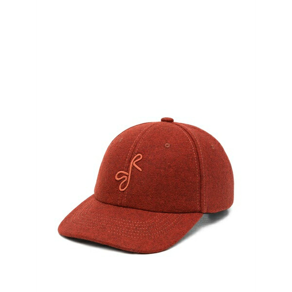 ラスランバジンスキー レディース かぶり笠 付属品 Embroidered baseball cap Red