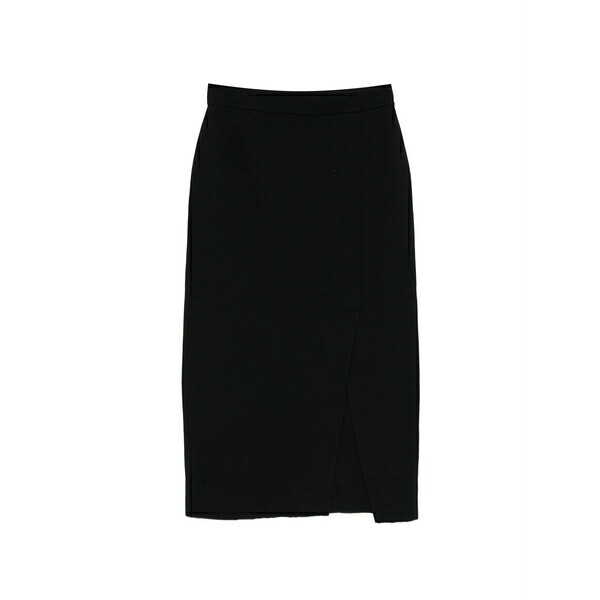 アロヴェッシオ レディース スカート ボトムス Black midi skirt Black｜asty