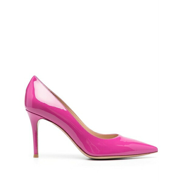 ジャンヴィト ロッシ レディース パンプス シューズ Gianvito 85粍 patent pumps Pink