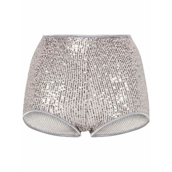 アルケミー レディース カジュアルパンツ ボトムス X lia aram sequin-embellished shorts Grey|asty