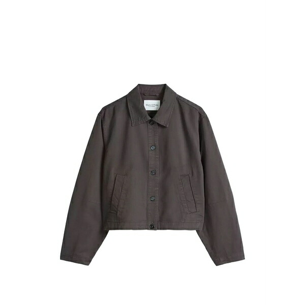 マルコポーロ レディース ジャケット＆ブルゾン アウター Buttoned cropped jacket Grey｜asty