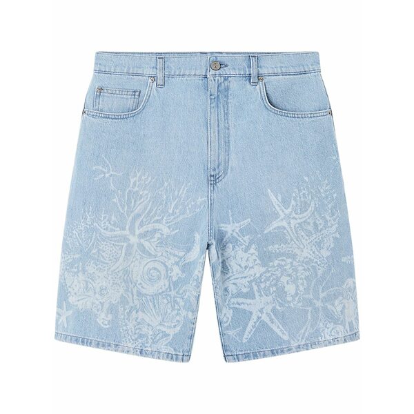 ヴェルサーチ メンズ カジュアルパンツ ボトムス Barocco sea denim shorts Blue｜asty