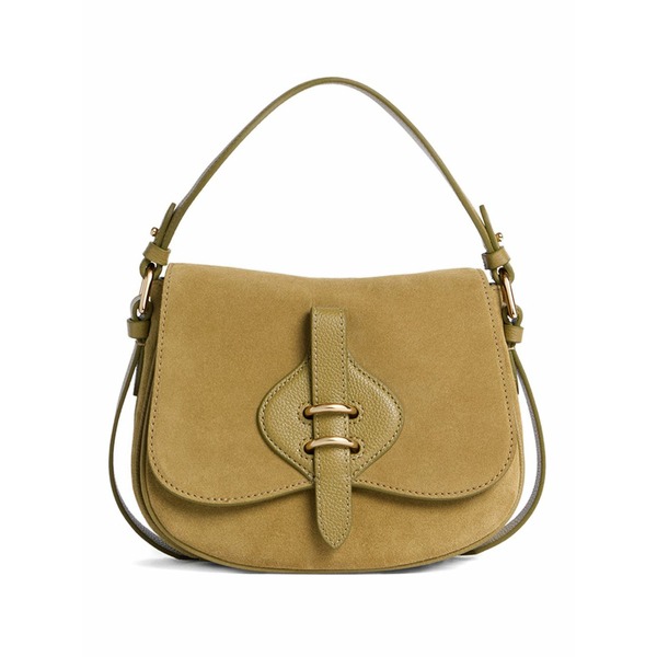 コチネレ レディース ショルダーバッグ バッグ Small mavery buckle-detail shoulder bag Green