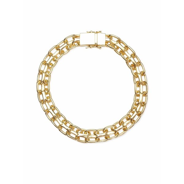 トムウッド メンズ ブレスレット・バングル・アンクレット アクセサリー Chain-link bracelet Yellow｜asty