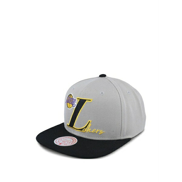 ミッチェル&ネス メンズ 帽子 アクセサリー Top letter snapback cap Grey｜asty 10,380円