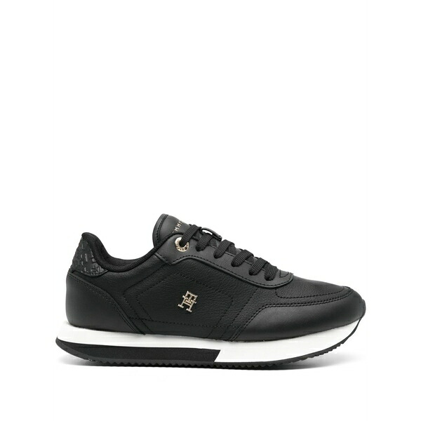トミー ヒルフィガー レディース スニーカー シューズ Essential sneakers Black