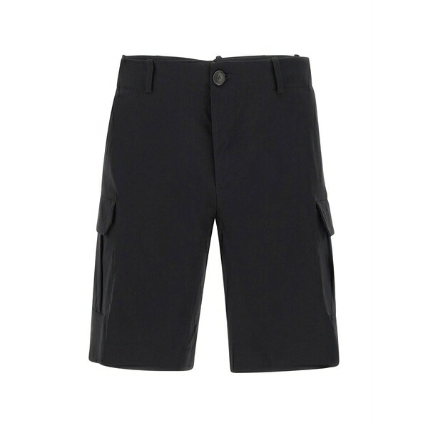 アールアールディ メンズ カジュアルパンツ ボトムス Belt-loop cargo shorts Black|asty