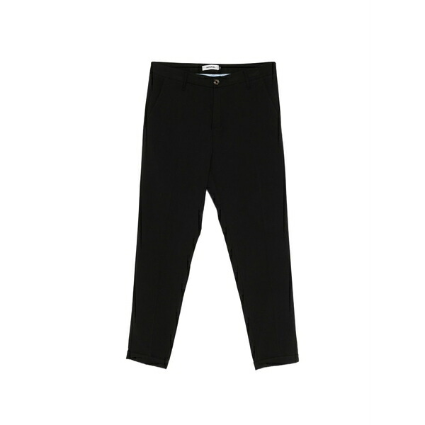 インペリアル メンズ カジュアルパンツ ボトムス Pressed-crease trousers Black|asty