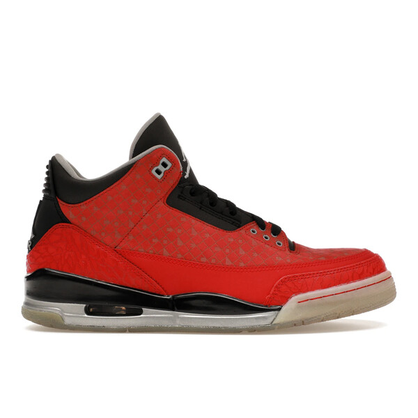 Jordan ジョーダン メンズ スニーカー 【Jordan 3 Retro Doernbecher (2010)】 サイズ US_12(30.0cm) Varsity Red/Metallic Silver-Black｜asty