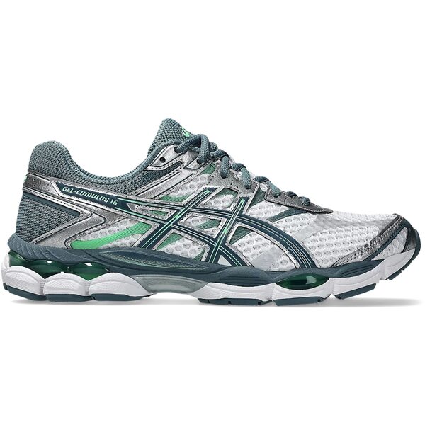 ASICS アシックス メンズ スニーカー  【ASICS Gel-Cumulus 16 White Ironclad】  大きさ US_M_14 White/Ironclad