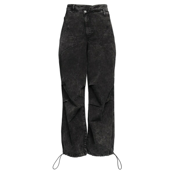 【送料無料】 アンドレダモ レディース デニムパンツ ボトムス Jeans Black｜asty
