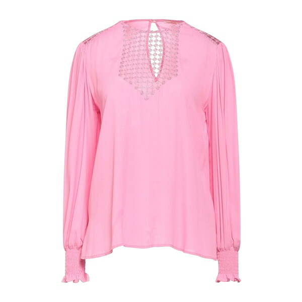【送料無料】 トゥルー ロイヤル レディース Tシャツ トップス Tops Pink