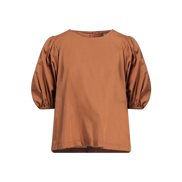 【送料無料】 ロッソピューロ レディース Tシャツ トップス Tops Brown