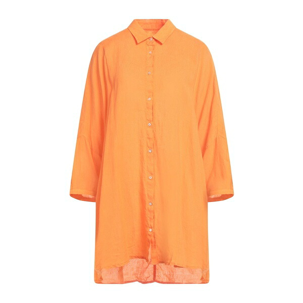 【送料無料】 １２０％リノ レディース シャツ トップス Shirts Orange