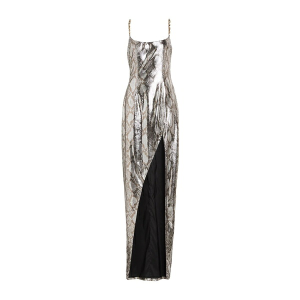 【貨物輸送無料】 バルマン レディース 衣裳 トップス Maxi dresses Silver