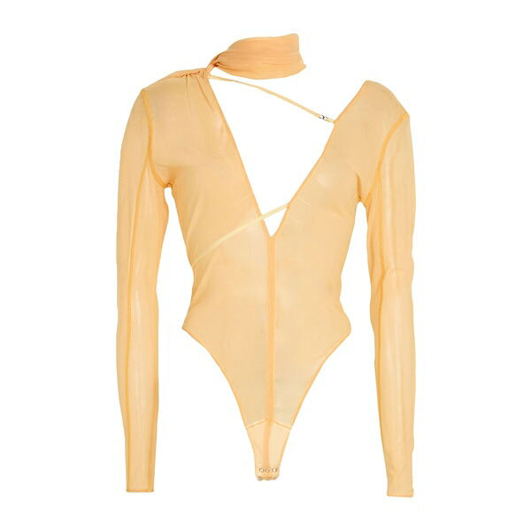 【送料無料】 ジャクエムス レディース Tシャツ トップス Bodysuits Orange｜asty