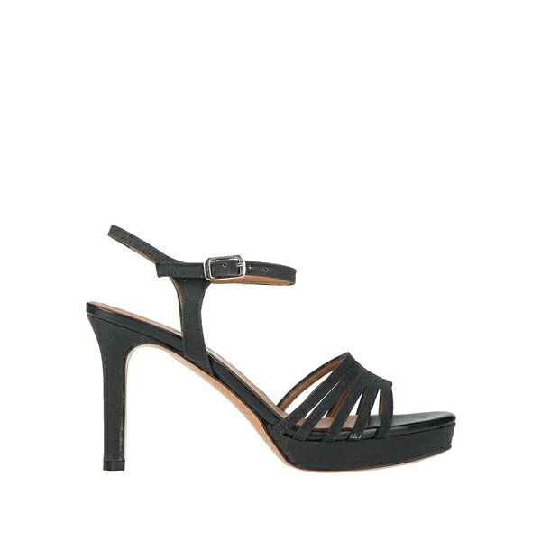 【送料無料】 アルバーノ レディース サンダル シューズ Sandals Black｜asty