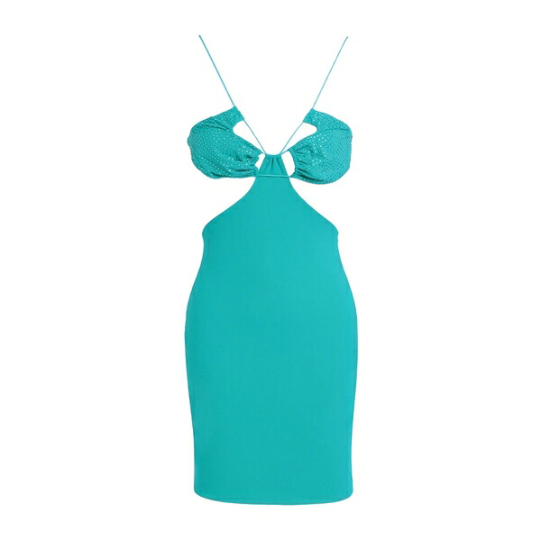 【送料無料】 アマズン レディース ワンピース トップス Mini dresses Green