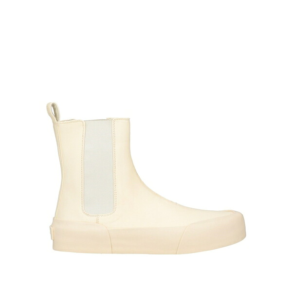 【送料無料】 ジル・サンダー レディース ブーツ シューズ Ankle boots White