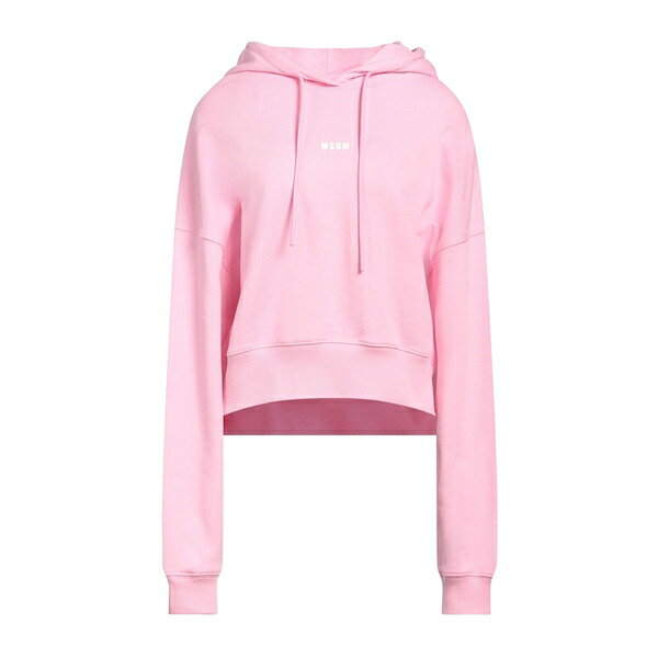 【送料無料】 エムエスジイエム レディース パーカー・スウェットシャツ アウター Sweatshirts Pink｜asty