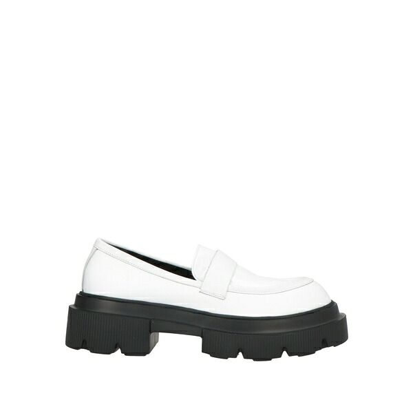 【貨物輸送無料】 トスカブルー? レディース スリッポン・ローファー シューズ Loafers White レディース靴-靴