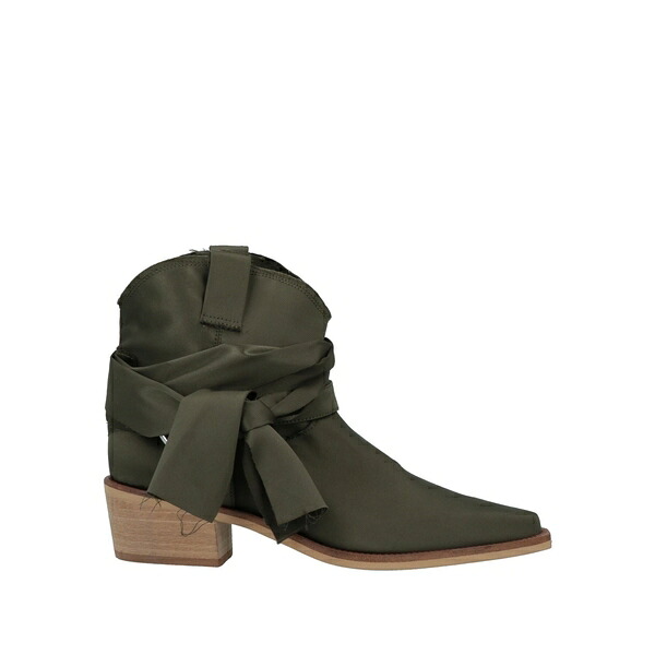 【送料無料】 トスカブルー? レディース ブーツ シューズ Ankle boots Green