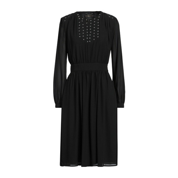 【送料無料】 アレッシアサンティ レディース ワンピース トップス Midi dresses Black