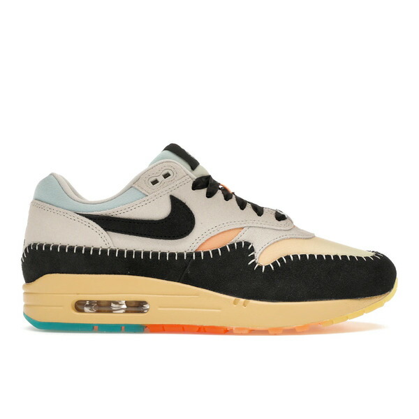 Nike ナイキ メンズ スニーカー 【Nike Air Max 1 '87 N7 (2024)】 サイズ US_11(29.0cm) Light Bone/Black-Dusty Cactus-Bright Mandarin-Tour Yellow-Sesame｜asty