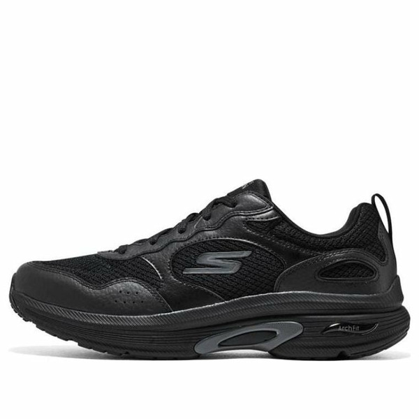 Skechers スケッチャーズ メンズ スニーカー  【Skechers Go Run Arch Fit \u0027Pure Black\u0027 220626-BBK】  大いさ US_11.5(29.5珊) メンズ靴-スニーカー