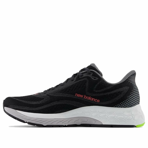 New Balance ニュー平衡にする メンズ スニーカー  【New Balance Fresh Foam X 880v13 Running Shoes \u0027Black White Red\u0027 M880M13】  大きさ US_7(25.0糎)