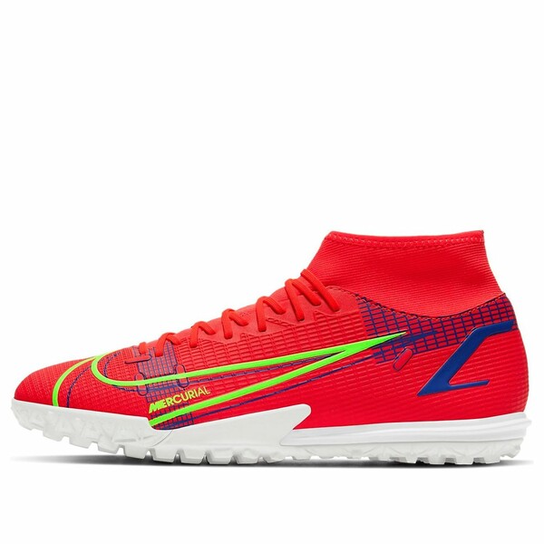 Nike ナイキ メンズ スニーカー  【Nike Mercurial Superfly 8 Academy TF Turf Red Neon Green CV0953-600】  サイズ US_10.5(28.5cm)
