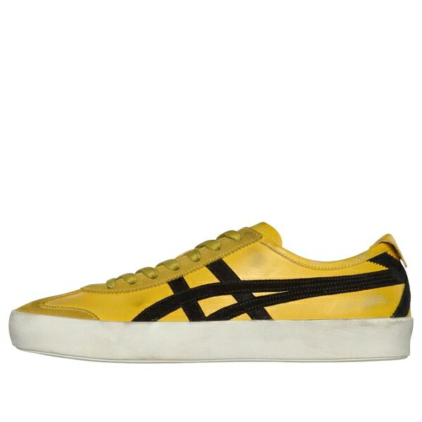 Onitsuka Tiger オニツカタイガー メンズ スニーカー  【Onitsuka Tiger Mexico 66 Italian Made Yellow Black  1183C549-750】  サイズ US_10.5(28.5cm)