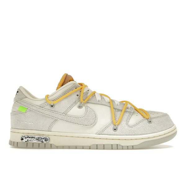 Nike ナイキ メンズ スニーカー 【Nike Dunk Low Off-White Lot 39】 サイズ US_8(26.0cm) Sail/Neutral Grey-Amarillo