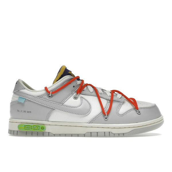 Nike ナイキ メンズ スニーカー 【Nike Dunk Low Off-White Lot 23】 サイズ US_11(29.0cm) Sail/Neutral Grey-Habanero Red 163,800円