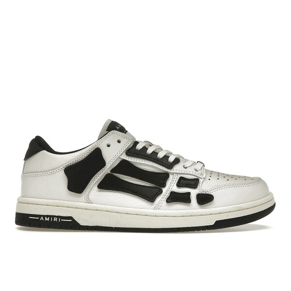 AMIRI アミリ メンズ スニーカー  【AMIRI Skel Top Low White Black White】  サイズ EU_38(23.0cm) White/Black/White
