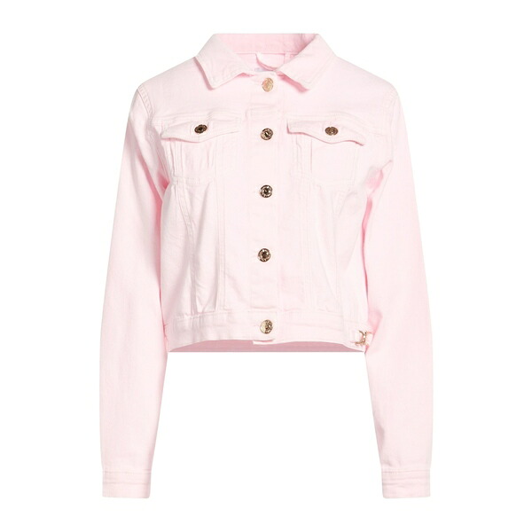 【貨物輸送無料】 フラコミーナ レディース 上衣＆上衣 アウター Denim outerwear Pink