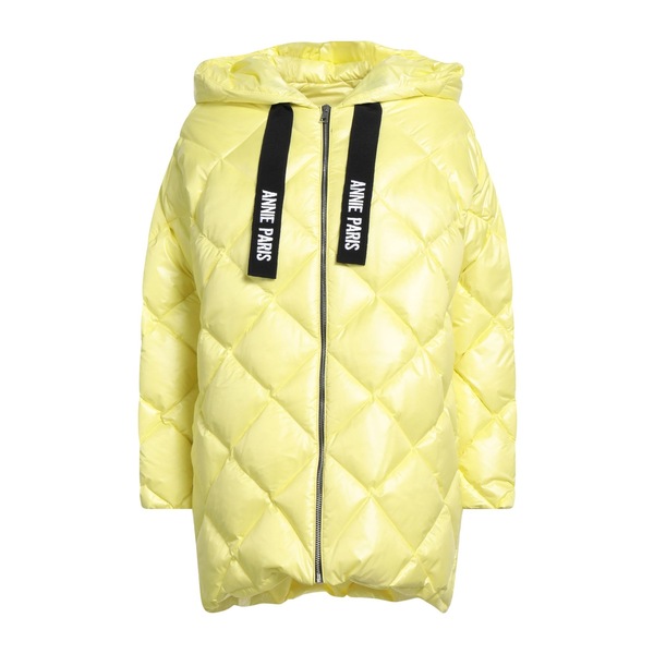 【送料無料】 アニー パリ レディース ジャケット&ブルゾン アウター Puffers Yellow|asty