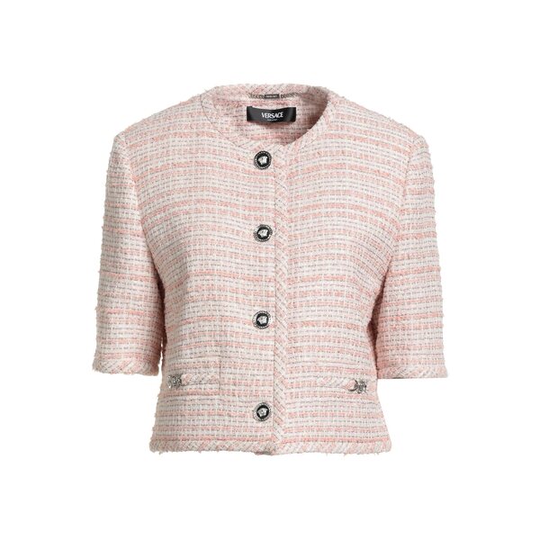 【貨物輸送無料】 ヴェルサーチ レディース 上衣＆上衣 アウター Jackets Pink