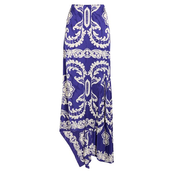【貨物輸送無料】 エトロ レディース スコート ボトムス Maxi skirts Purple