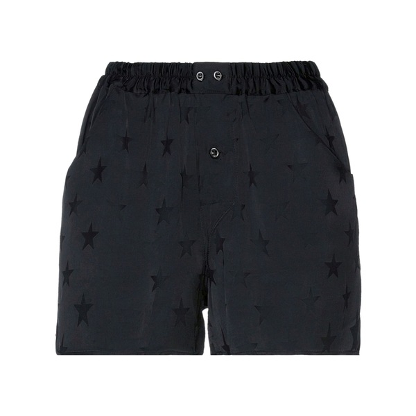 【送料無料】 ラネウス レディース カジュアルパンツ ボトムス Shorts & Bermuda Shorts Black|asty