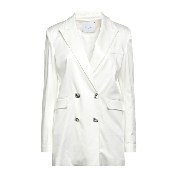 【送料無料】 ガレパリ レディース ジャケット＆ブルゾン アウター Blazers White｜asty