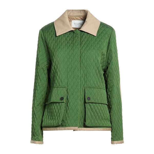 【送料無料】 バランタイン レディース ジャケット&ブルゾン アウター Jackets Green|asty