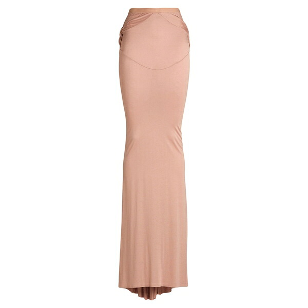 【貨物輸送無料】 リックオウエンス レディース スコート ボトムス Maxi skirts Pink ボトムス-レディースファッション-スカート
