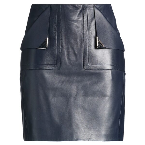 【貨物輸送無料】 マグラー レディース スコート ボトムス Mini skirts Blue スカート-ボトムス-レディースファッション