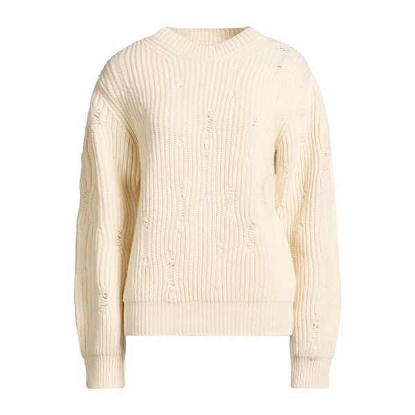 【貨物輸送無料】 デル コーレ レディース 編み物\u0026プルオーバー アウター Sweaters White
